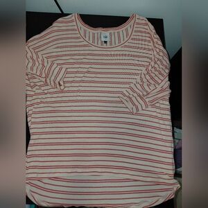 Cabi Pink oversized shirt